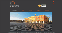 Desktop Screenshot of agenceprivilege.com